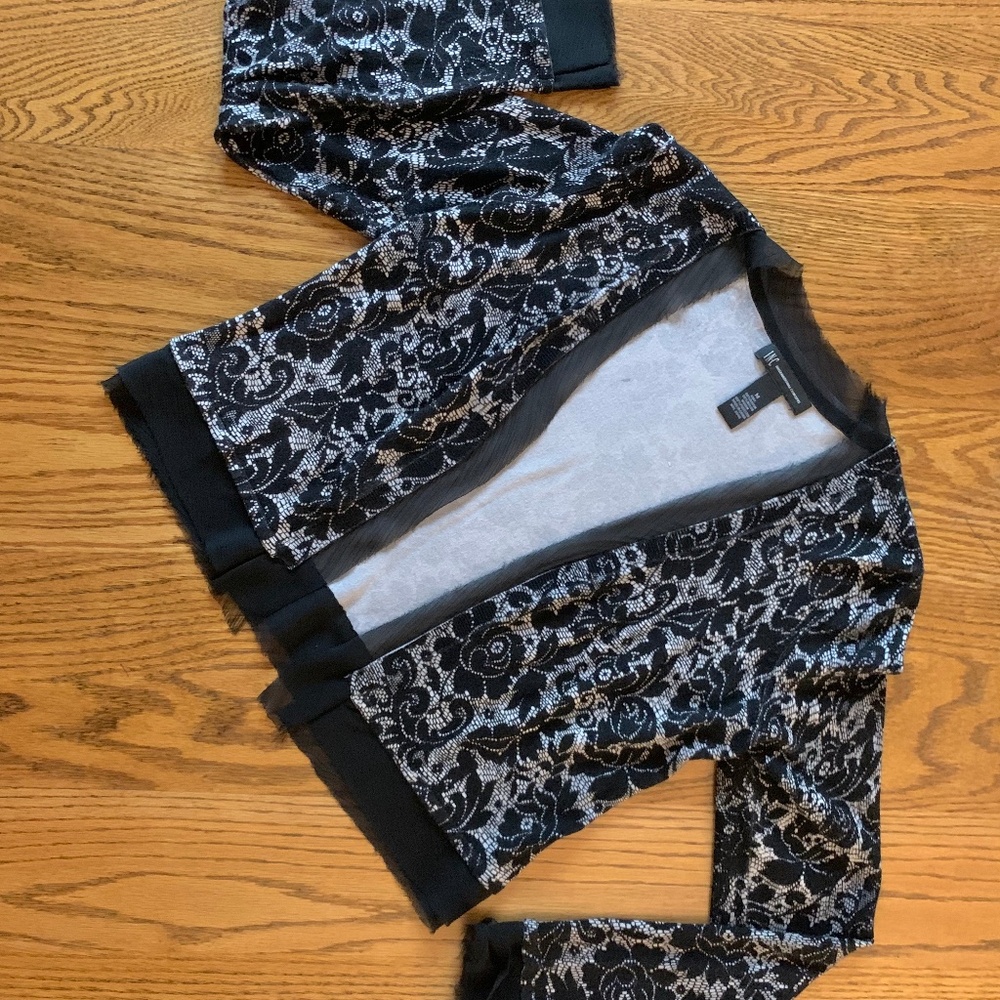 "INC. International Concepts" sweater, M, bolero style, EUC